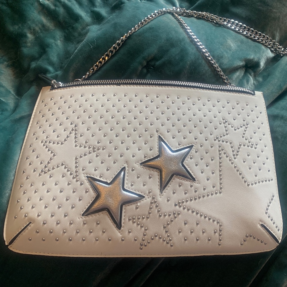 Studded Star Leather purse